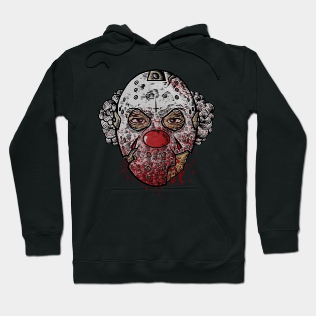 Jason Clown Hoodie by GODZILLARGE